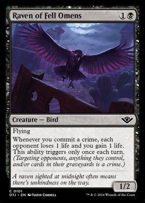Raven of Fell Omens, Normal