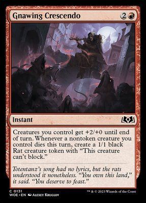 Gnawing Crescendo, Normal