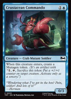 Crustacean Commando, Normal