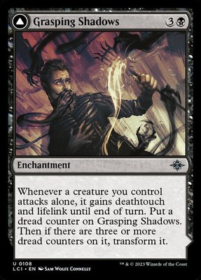 Grasping Shadows // Shadows' Lair, Normal