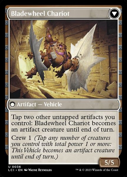 Spring-Loaded Sawblades // Bladewheel Chariot, Normal