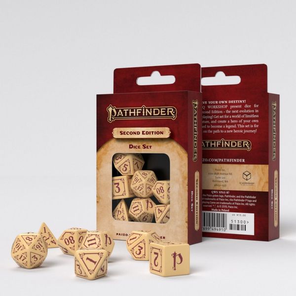 Набір кубиків Pathfinder Second Edition Dice Set