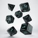 Набір кубиків Galactic Black & blue Dice Set