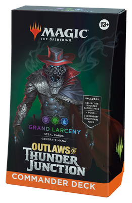 Outlaws of Thunder Junction: Grand Larceny Commander Deck (Magic the Gathering Колода Командира)