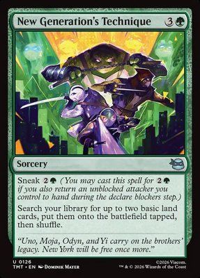 New Generation's Technique, Normal, Regular Foil