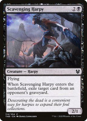 Scavenging Harpy, Normal