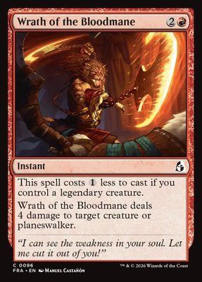 Wrath of the Bloodmane, Normal