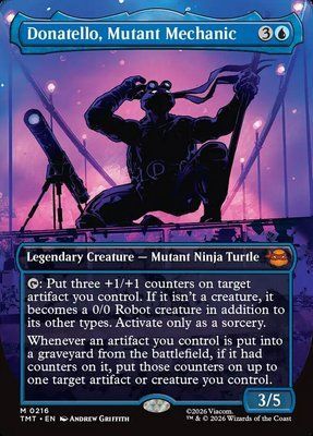 Donatello, Mutant Mechanic, Borderless