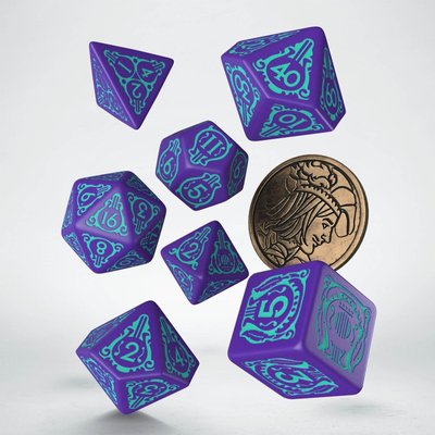 Набір кубиків The Witcher Dice Set. Dandelion - Half a Century of Poetry