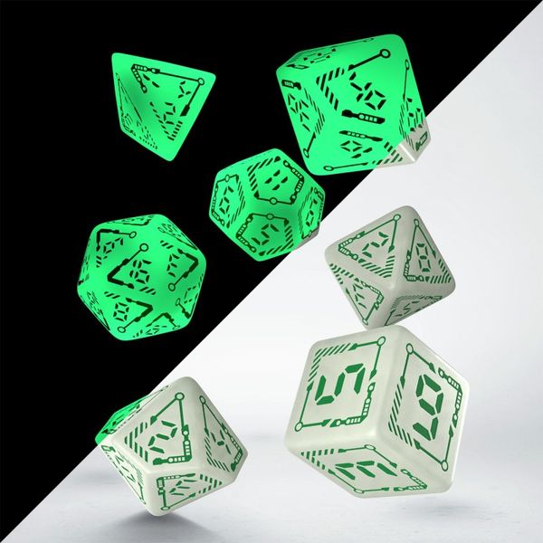 Набір кубиків "Digital" Glowing Dice Set