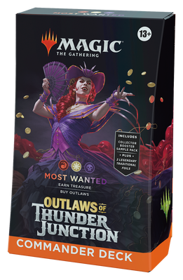 Outlaws of Thunder Junction: Most Wanted Commander Deck (Magic the Gathering Колода Командира)