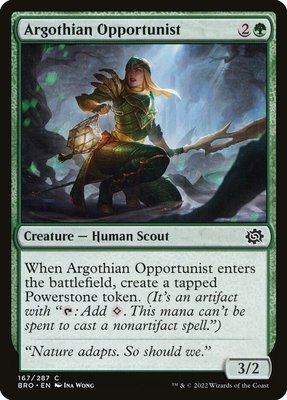 Argothian Opportunist, Normal