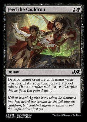 Feed the Cauldron, Normal