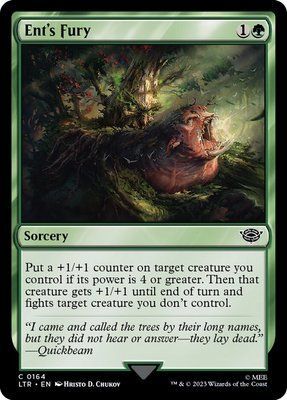 Ent's Fury, Normal