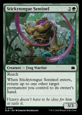 Stickytongue Sentinel, Normal