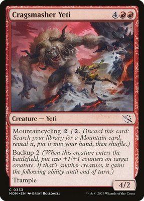 Cragsmasher Yeti, Normal