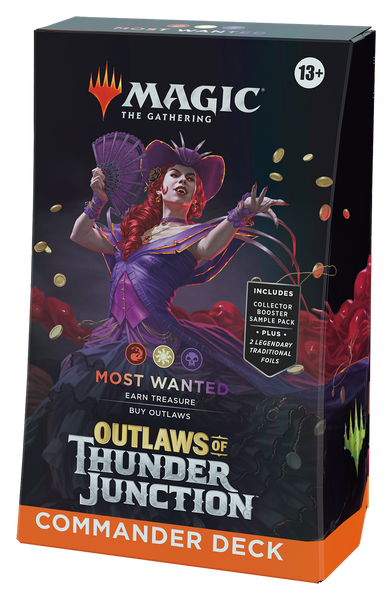 Outlaws of Thunder Junction: Most Wanted Commander Deck (Magic the Gathering Колода Командира)