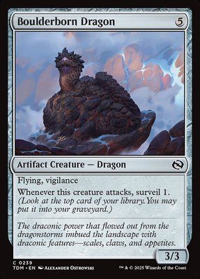 Boulderborn Dragon, Normal