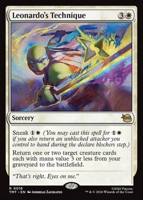 Leonardo's Technique, Normal, Regular Foil
