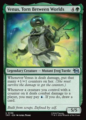 Venus, Torn Between Worlds, Normal, Regular Foil