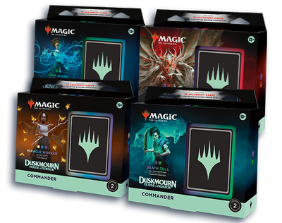 Duskmourn: House of Horror Commander Deck Display (Magic the Gathering Дисплей Колод Командирів)