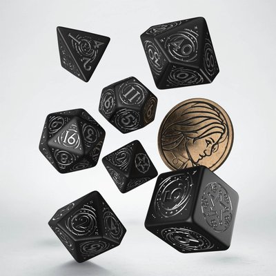 Набір кубиків The Witcher Dice Set. Yennefer - The Obsidian Star