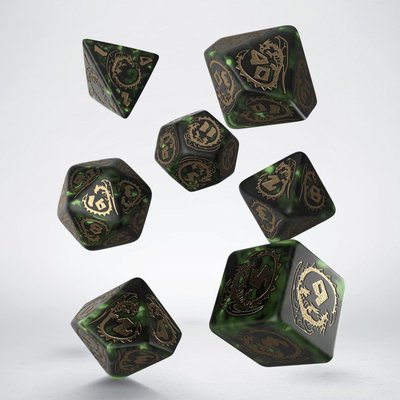 Набір кубиків Dragons Dice Set: Nephrite