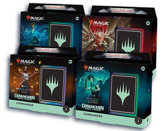 Duskmourn: House of Horror Commander Deck Display (Magic the Gathering Дисплей Колод Командирів)