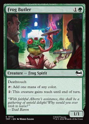 Frog Butler, Normal