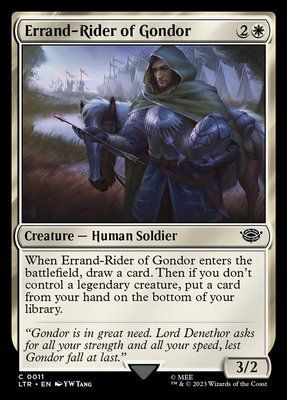 Errand-Rider of Gondor, Normal