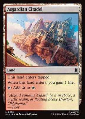 Asgardian Citadel, Normal