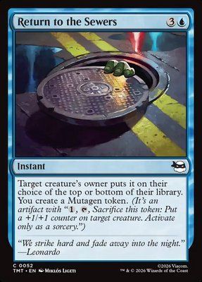 Return to the Sewers, Normal