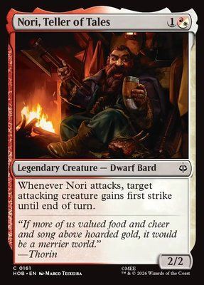 Nori, Teller of Tales, Normal