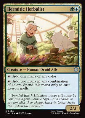 Hermitic Herbalist, Normal