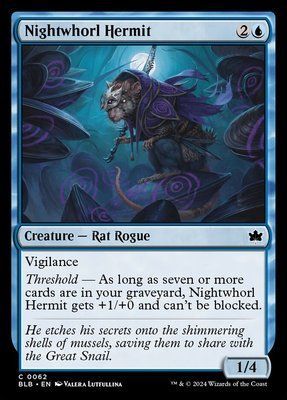 Nightwhorl Hermit, Normal, Regular Foil