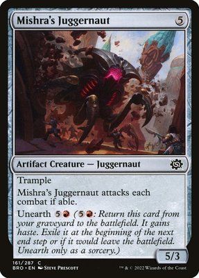 Mishra's Juggernaut, Normal