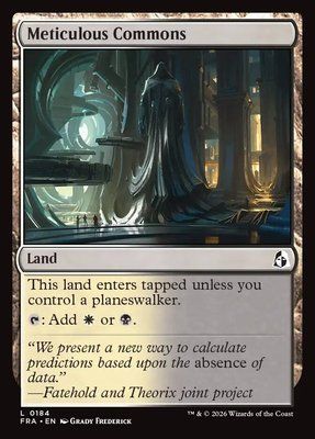 Meticulous Commons, Normal, Regular Foil