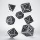 Набір кубиків Dwarven Gray & black Dice Set