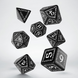 Набір кубиків Runic Black & white Dice Set
