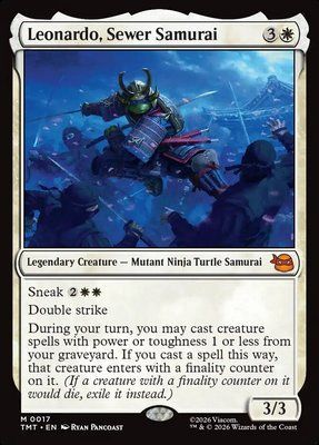 Leonardo, Sewer Samurai, Normal