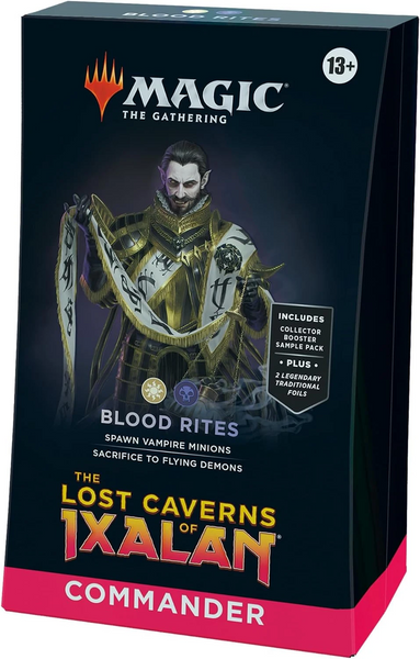 Lost Caverns of Ixalan: Blood Rites Commander Deck (Magic the Gathering Колода Командира)