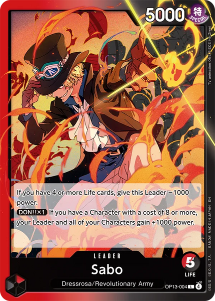 OP-13: Carrying On His Will Booster (One Piece Card Game Бустер)