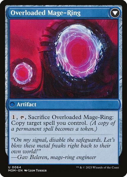 Invasion of Vryn // Overloaded Mage-Ring, Normal