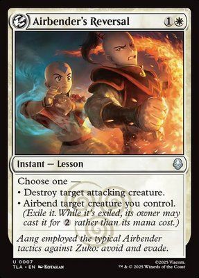 Airbender's Reversal, Normal