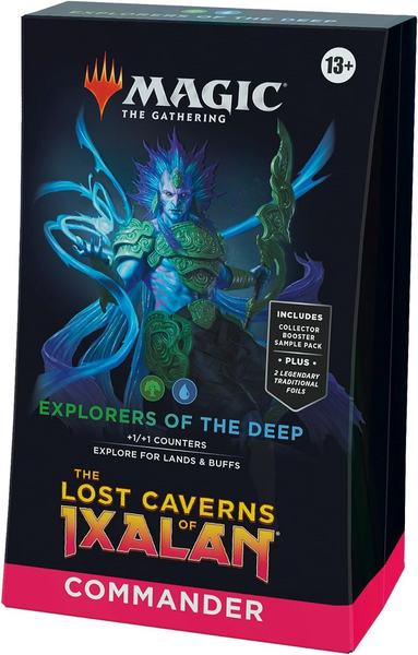 Lost Caverns of Ixalan: Explorers of The Deep Commander Deck (Magic the Gathering Колода Командира)