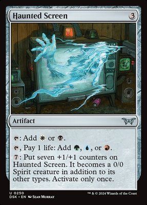 Haunted Screen, Normal