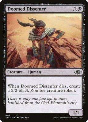 Doomed Dissenter, Normal