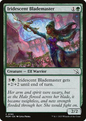 Iridescent Blademaster, Normal