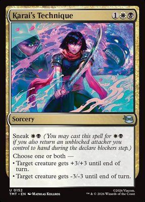 Karai's Technique, Normal
