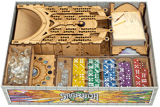 Органайзер Саграда + доповнення / Sagrada + Expansions Organizer